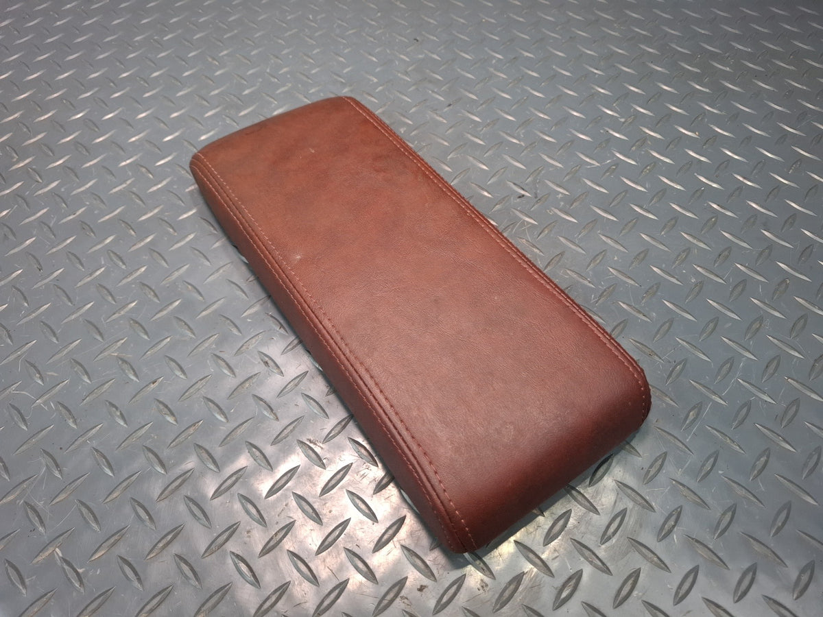 86-92 Toyota Supra MA71 MK3 Center Console Armrest Lid Maroon OEM