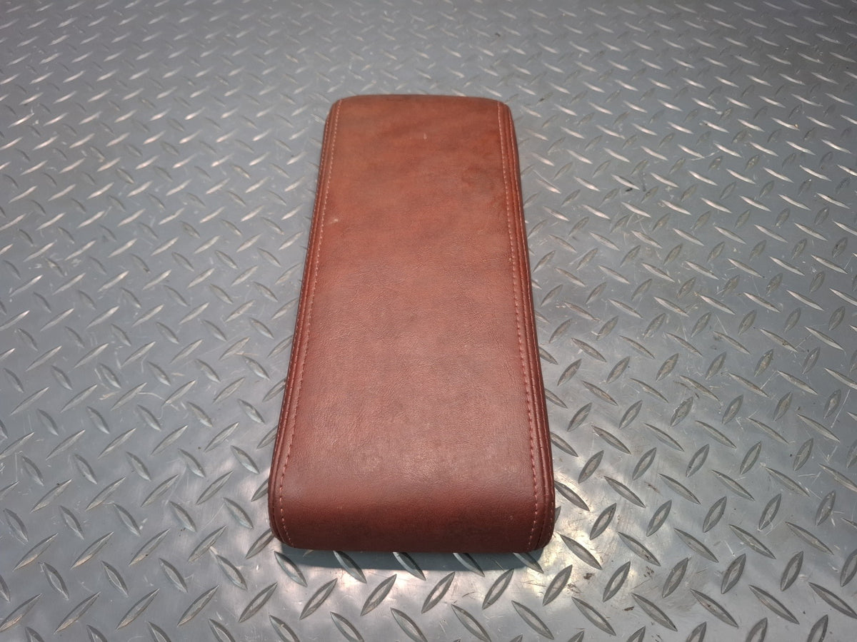 86-92 Toyota Supra MA71 MK3 Center Console Armrest Lid Maroon OEM