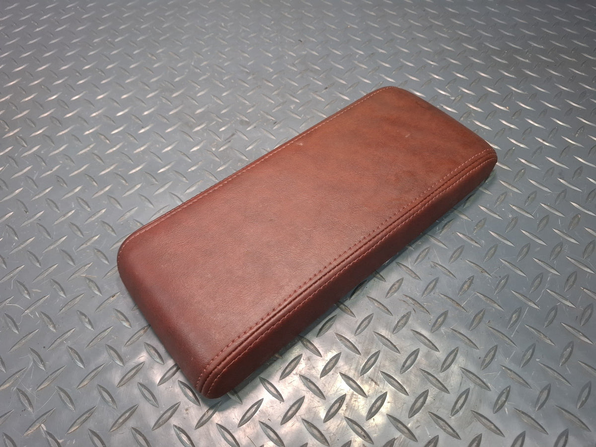 86-92 Toyota Supra MA71 MK3 Center Console Armrest Lid Maroon OEM