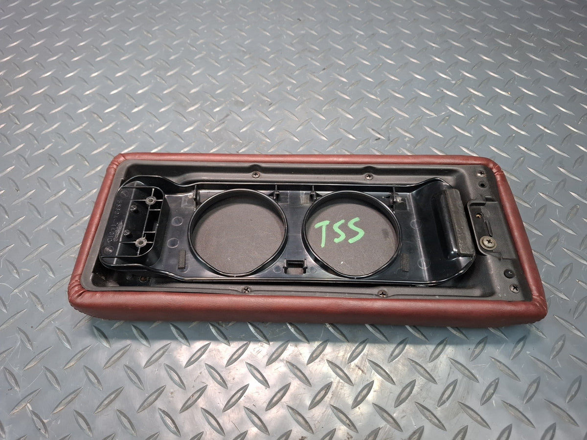 86-92 Toyota Supra MA71 MK3 Center Console Armrest Lid Maroon OEM
