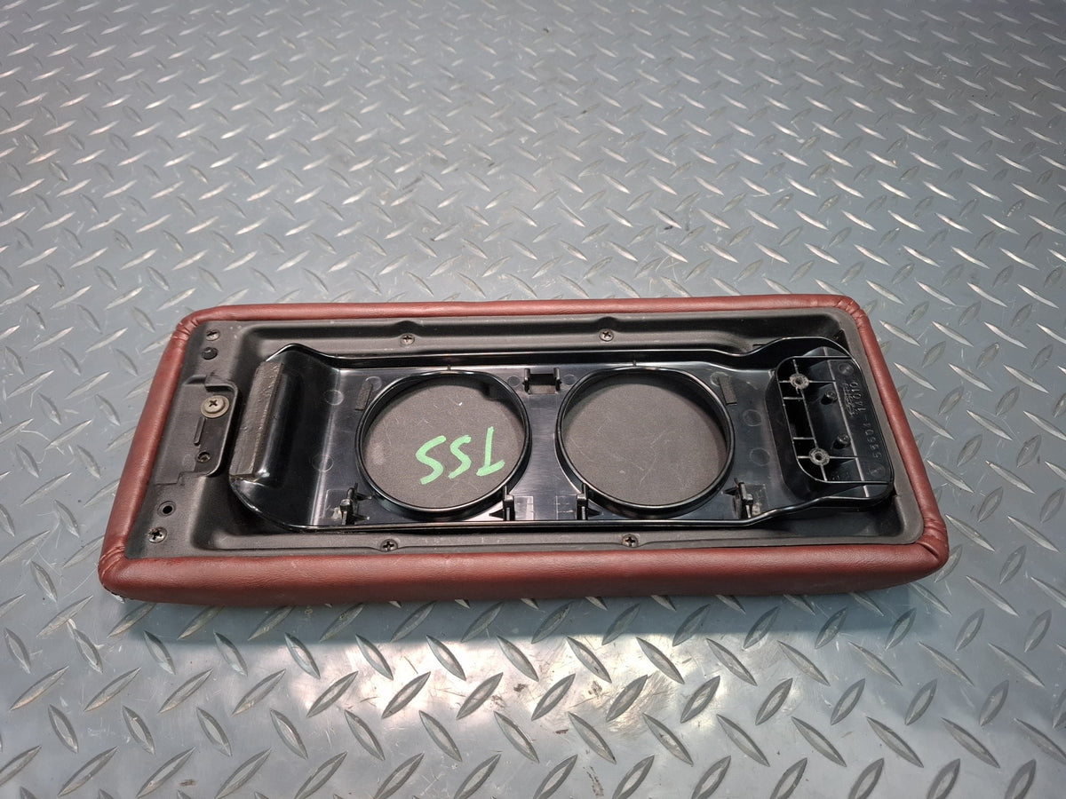 86-92 Toyota Supra MA71 MK3 Center Console Armrest Lid Maroon OEM