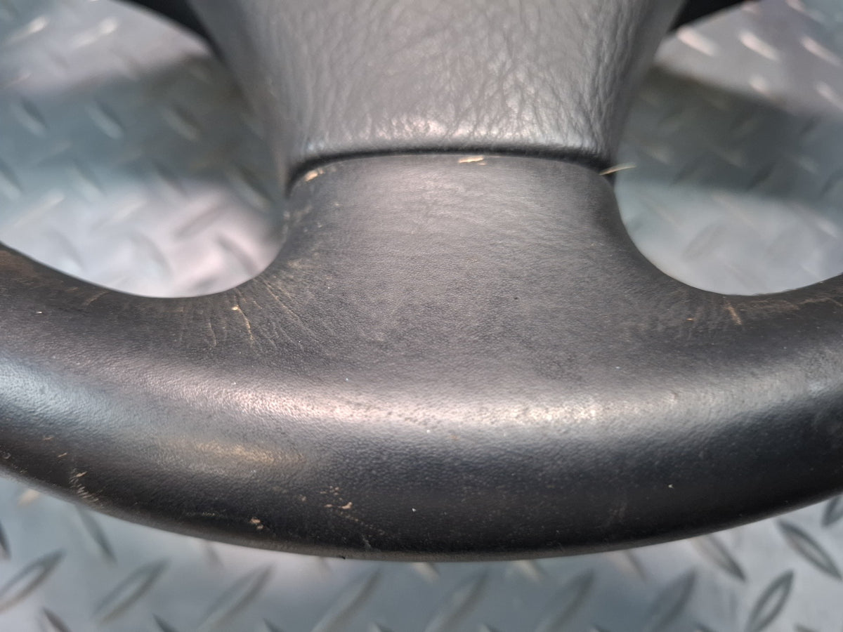 89-92 Toyota Supra MA71 Leather Steering Black w Cruise Switch OEM