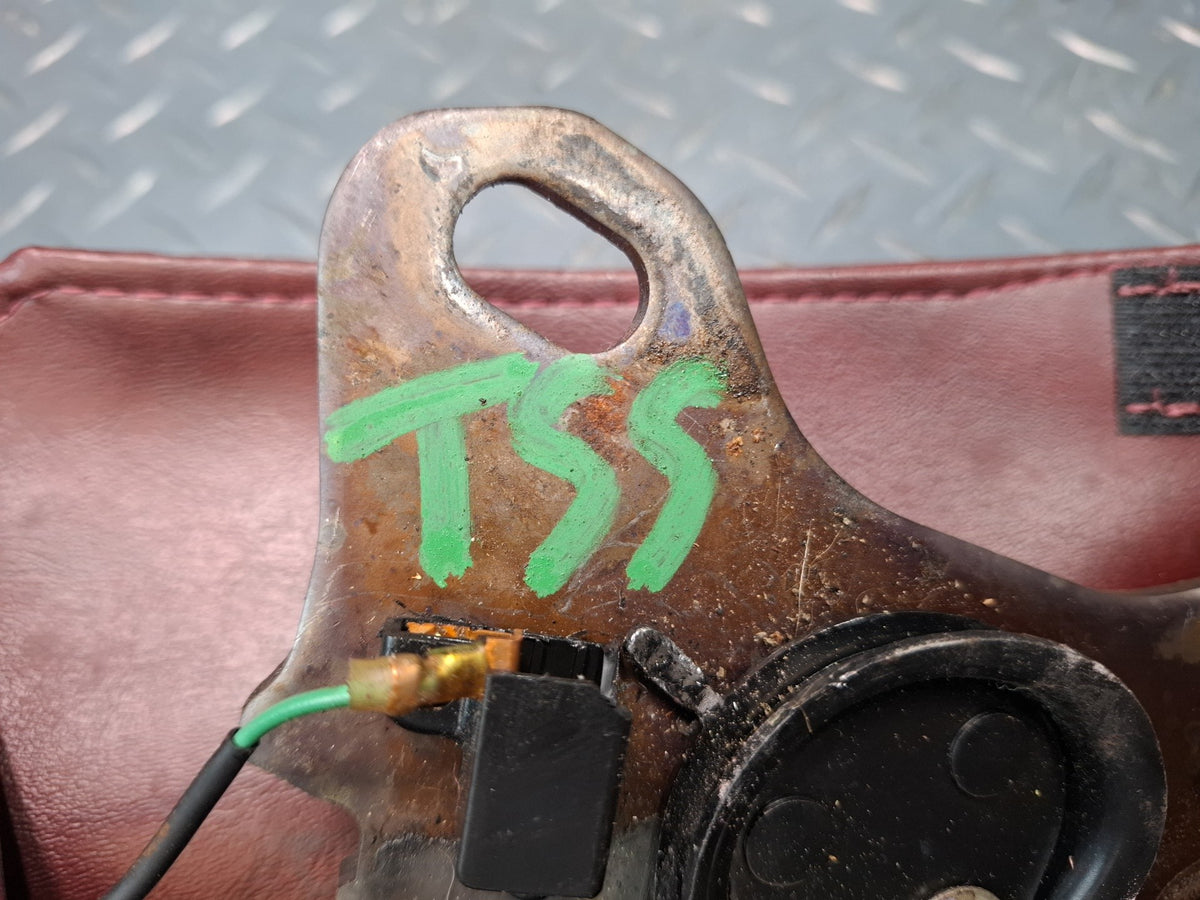 86-92 Toyota Supra MK3 MA71 Emergency Parking Handbrake Handle w Boot Maroon OEM