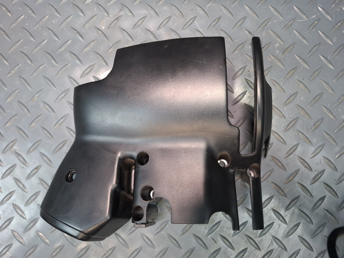 1989 Toyota Supra MA71 MK3 M/T Lower Steering Column Trim Cover Black Damaged