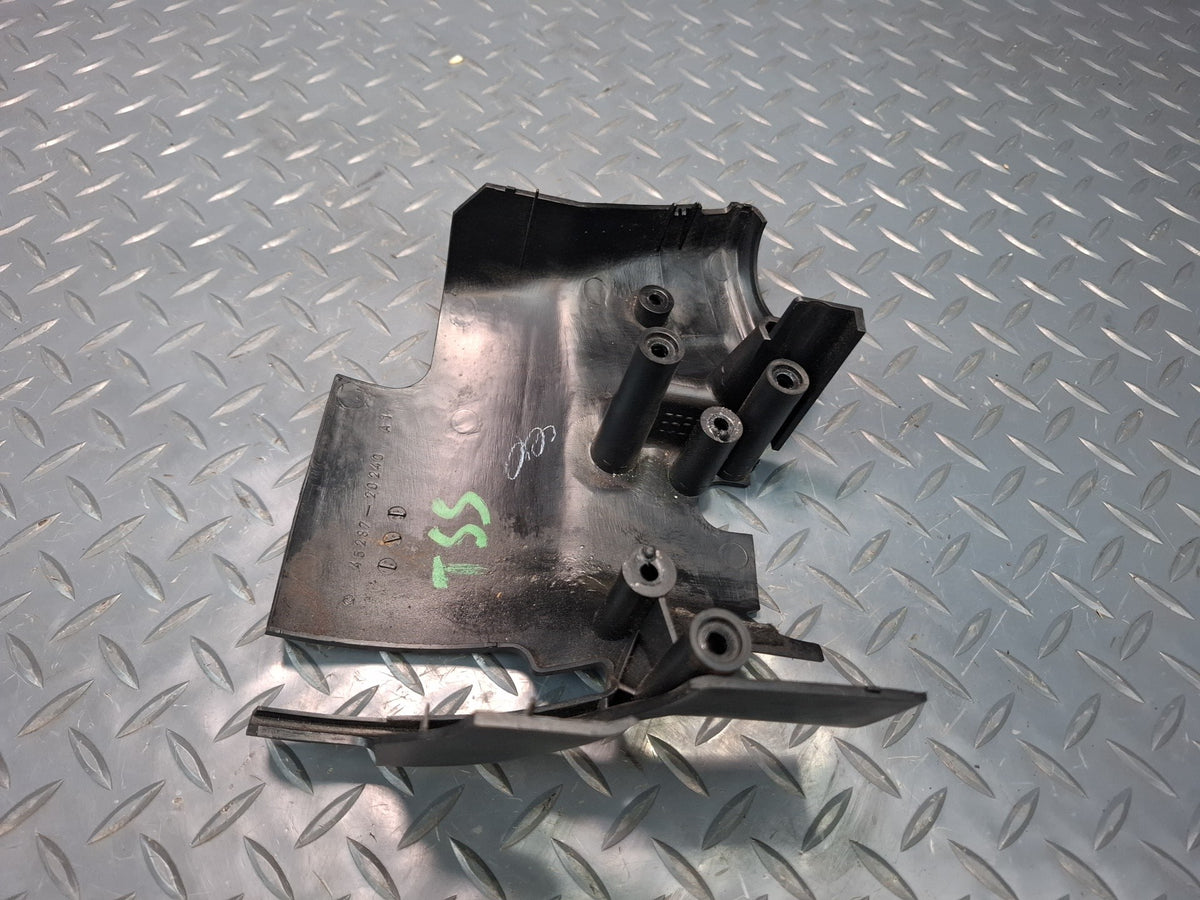1989 Toyota Supra MA71 MK3 M/T Lower Steering Column Trim Cover Black Damaged