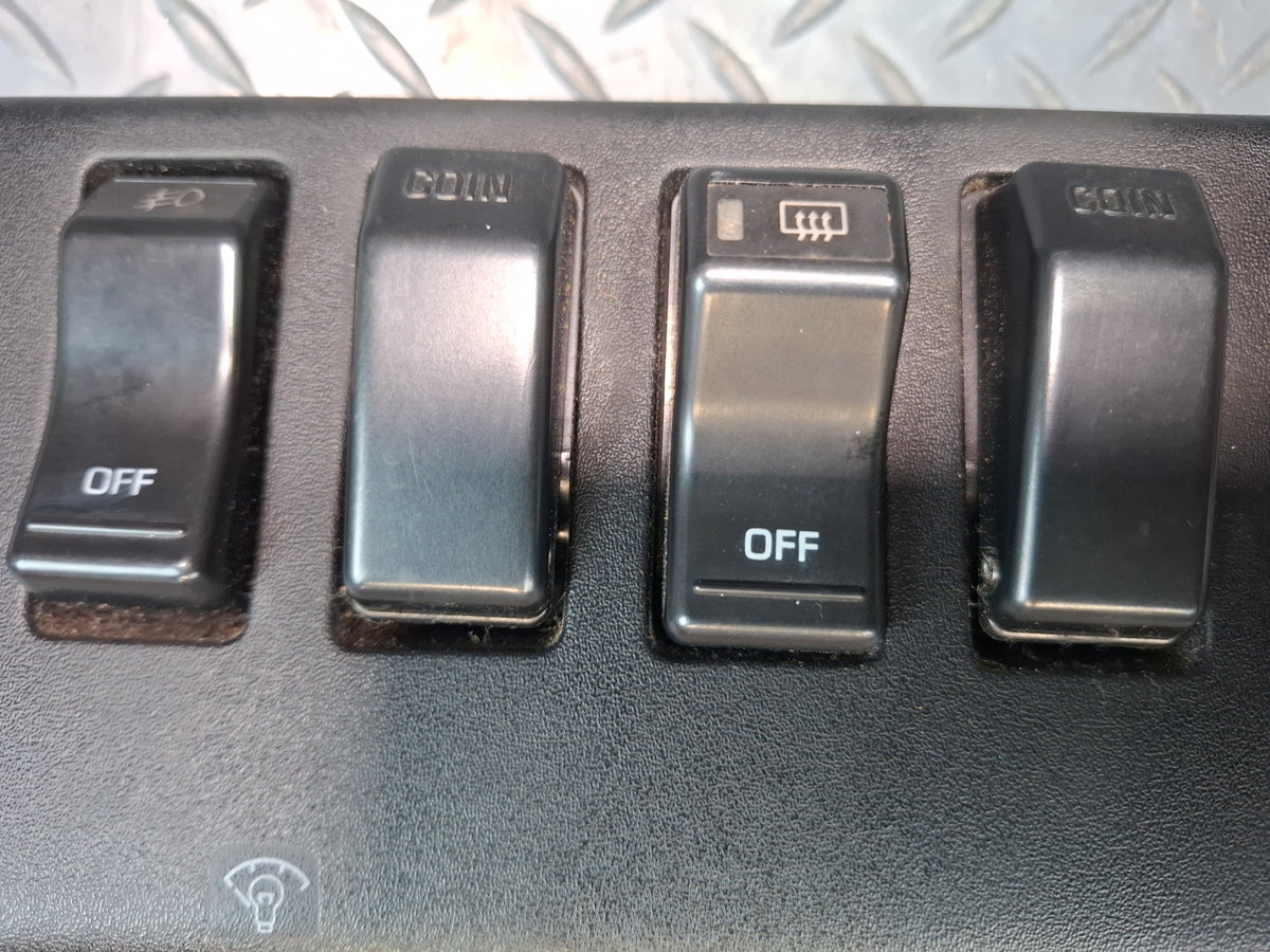 86-89 Toyota Supra MA71 MK3 Fog Light Heated Window Dimmer Switch Panel OEM