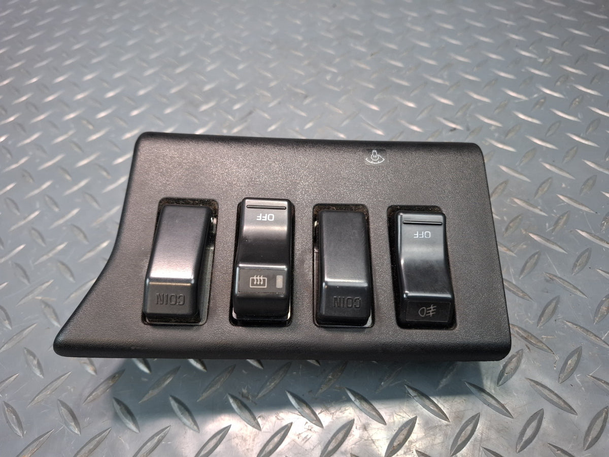 86-89 Toyota Supra MA71 MK3 Fog Light Heated Window Dimmer Switch Panel OEM