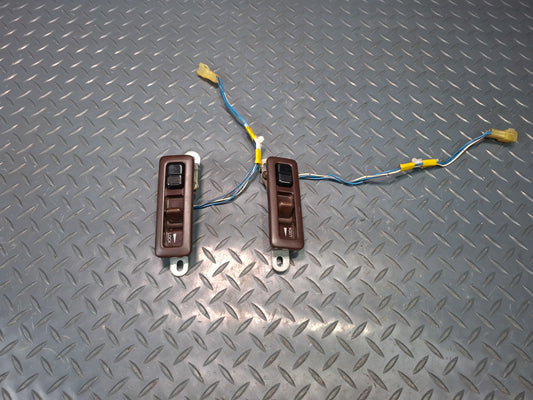 89-92 Toyota Supra MK3 Set of 2 Left & Right Door Lock Switch OEM
