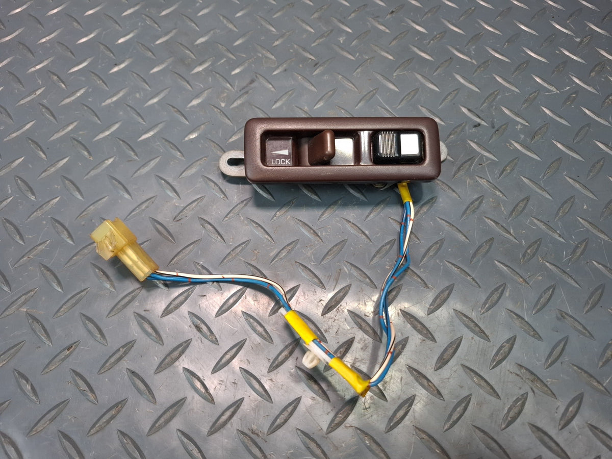 89-92 Toyota Supra MK3 Set of 2 Left & Right Door Lock Switch OEM