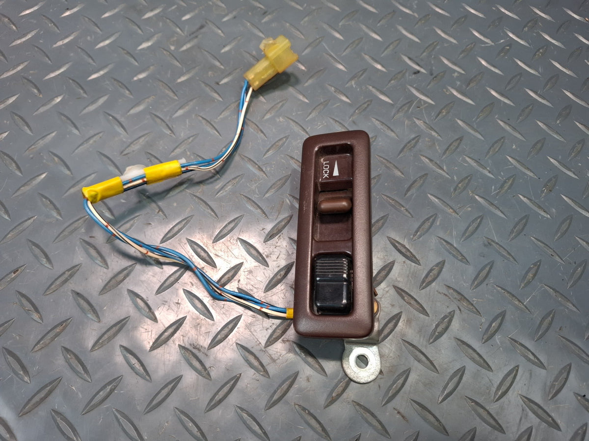 89-92 Toyota Supra MK3 Set of 2 Left & Right Door Lock Switch OEM
