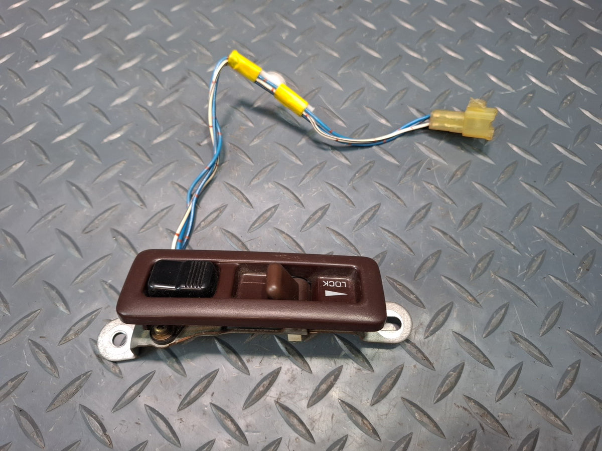 89-92 Toyota Supra MK3 Set of 2 Left & Right Door Lock Switch OEM