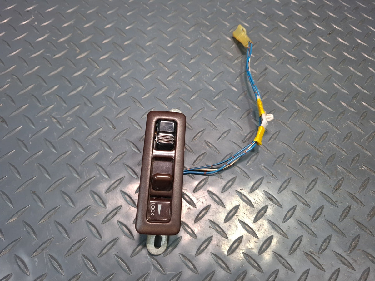 89-92 Toyota Supra MK3 Set of 2 Left & Right Door Lock Switch OEM