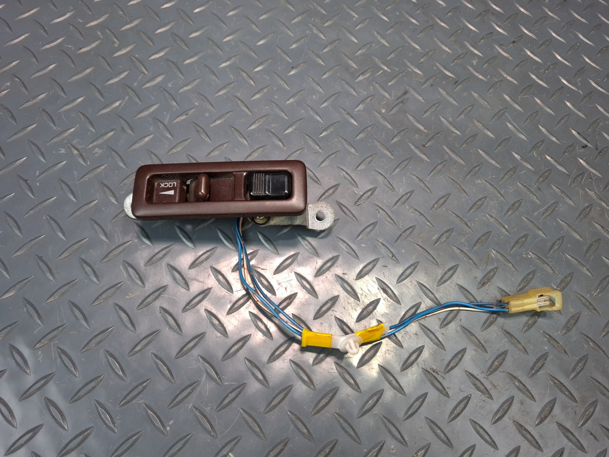89-92 Toyota Supra MK3 Set of 2 Left & Right Door Lock Switch OEM