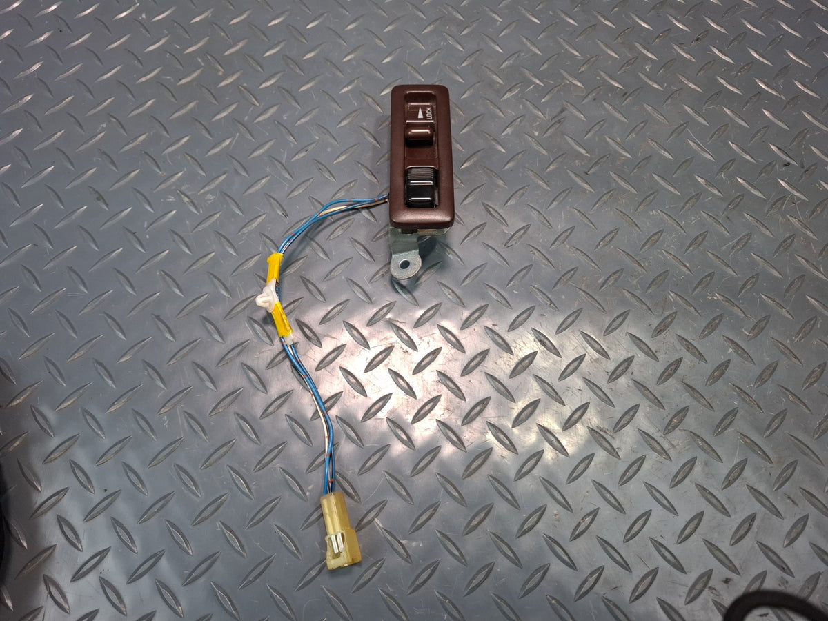 89-92 Toyota Supra MK3 Set of 2 Left & Right Door Lock Switch OEM
