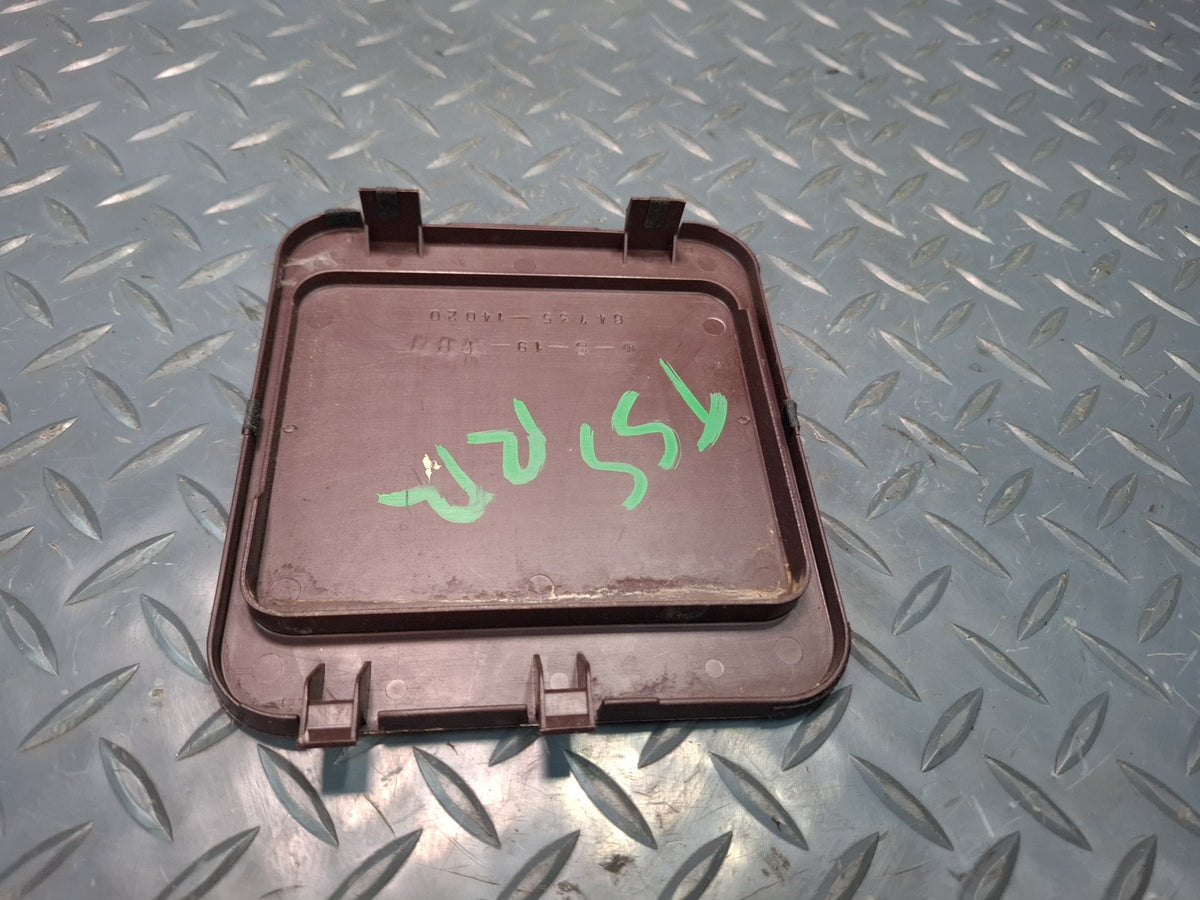 86-92 Toyota Supra MK3 Interior Rear Right Access Cover Maroon 64735-14020 OEM