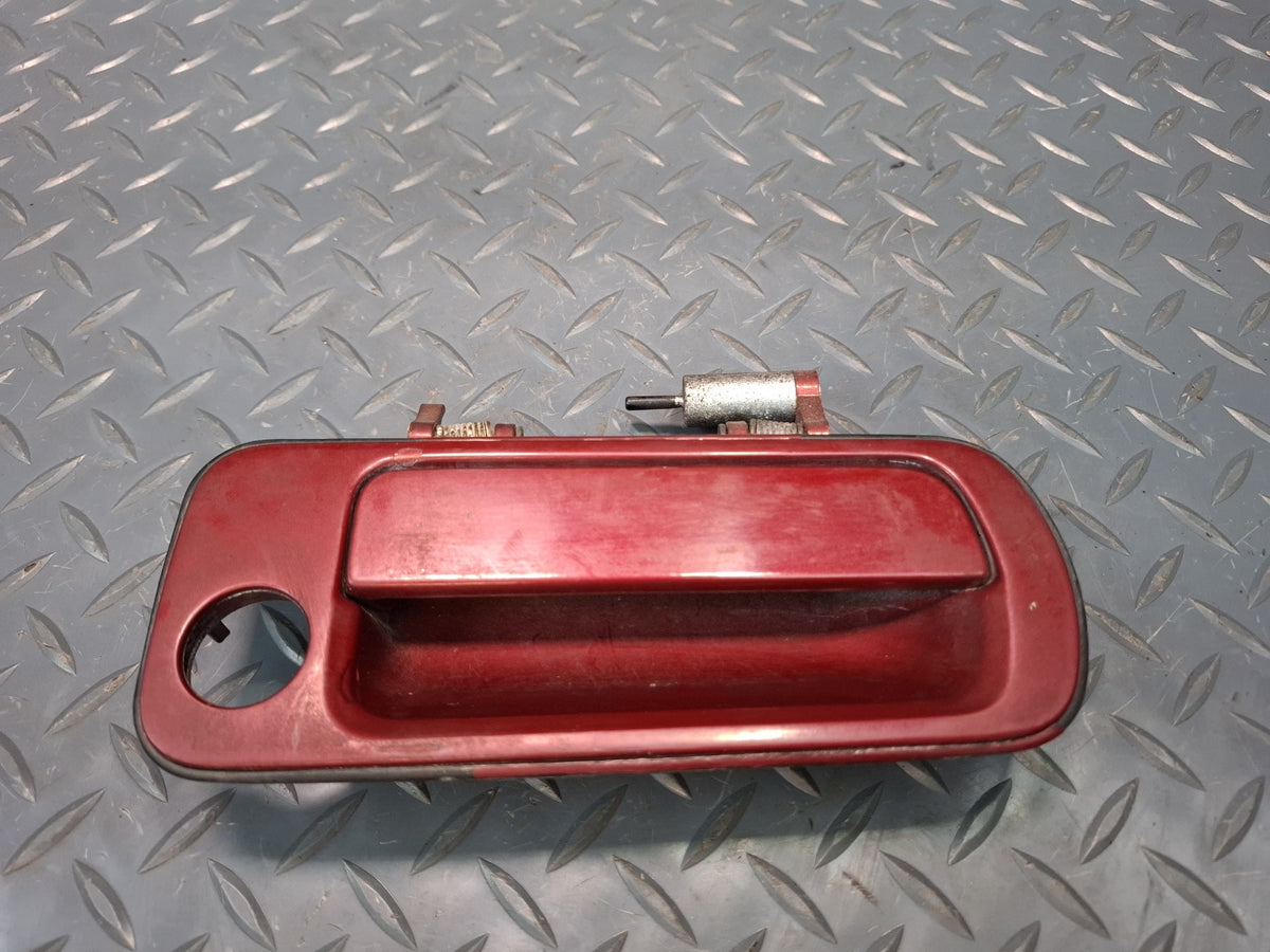 86-92 Toyota Supra MK3 MA71 Right Passenger Door Exterior Handle RED OEM