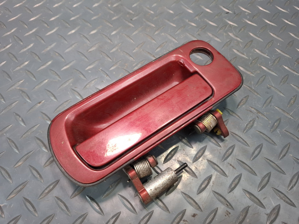 86-92 Toyota Supra MK3 MA71 Right Passenger Door Exterior Handle RED OEM