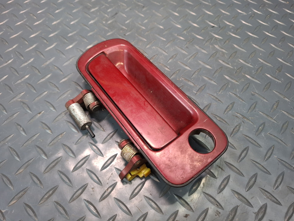 86-92 Toyota Supra MK3 MA71 Right Passenger Door Exterior Handle RED OEM
