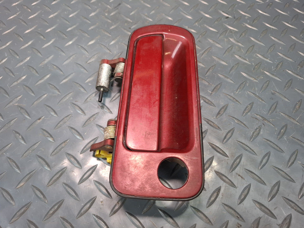 86-92 Toyota Supra MK3 MA71 Right Passenger Door Exterior Handle RED OEM