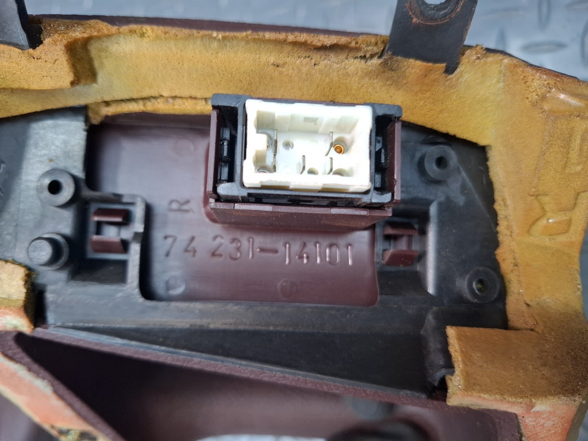 89-92 Toyota Supra MA71 Set of 2 Interior Door Grab Handle w Window Switch OEM
