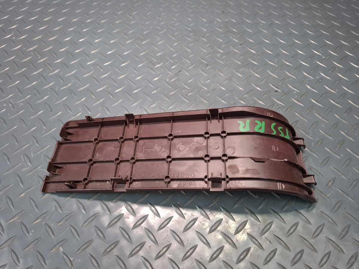 86-92 Toyota Supra MK3 MA71 Rear Right Taillight Access Cover Maroon OEM