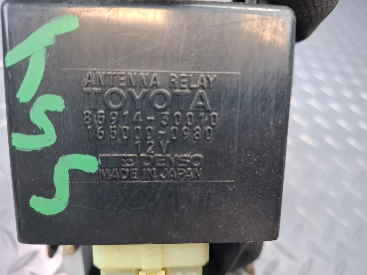 89-92 Toyota Supra MK3 MA71 Radio Power Antenna w Motor & Control Unit OEM