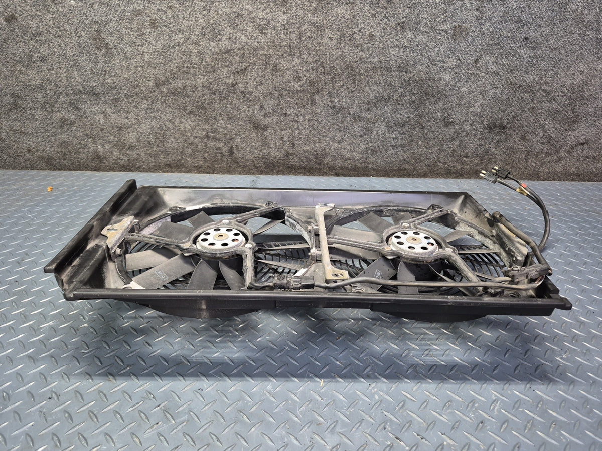 96-98 Mercedes R129 SL500 Engine Radiator Cooling Fan Motor w Shroud OEM