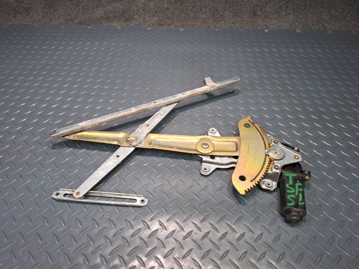 86-92 Toyota Supra MA71 Left Door Window Regulator w Motor OEM