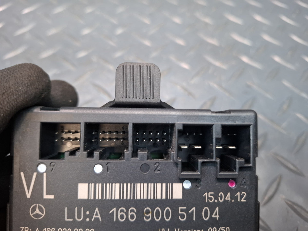 2012-2015 Mercedes W166 Ml-class Front Left Driver Side Door Control Module