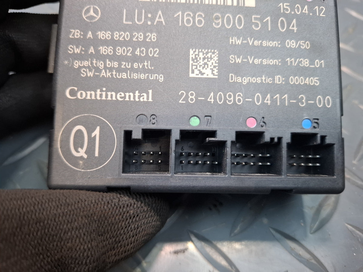2012-2015 Mercedes W166 Ml-class Front Left Driver Side Door Control Module