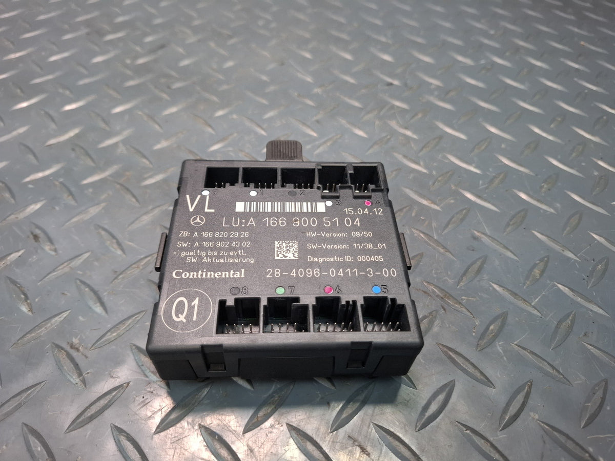 2012-2015 Mercedes W166 Ml-class Front Left Driver Side Door Control Module