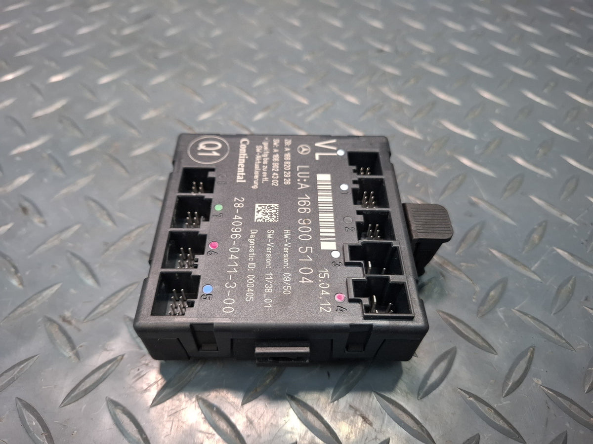 2012-2015 Mercedes W166 Ml-class Front Left Driver Side Door Control Module