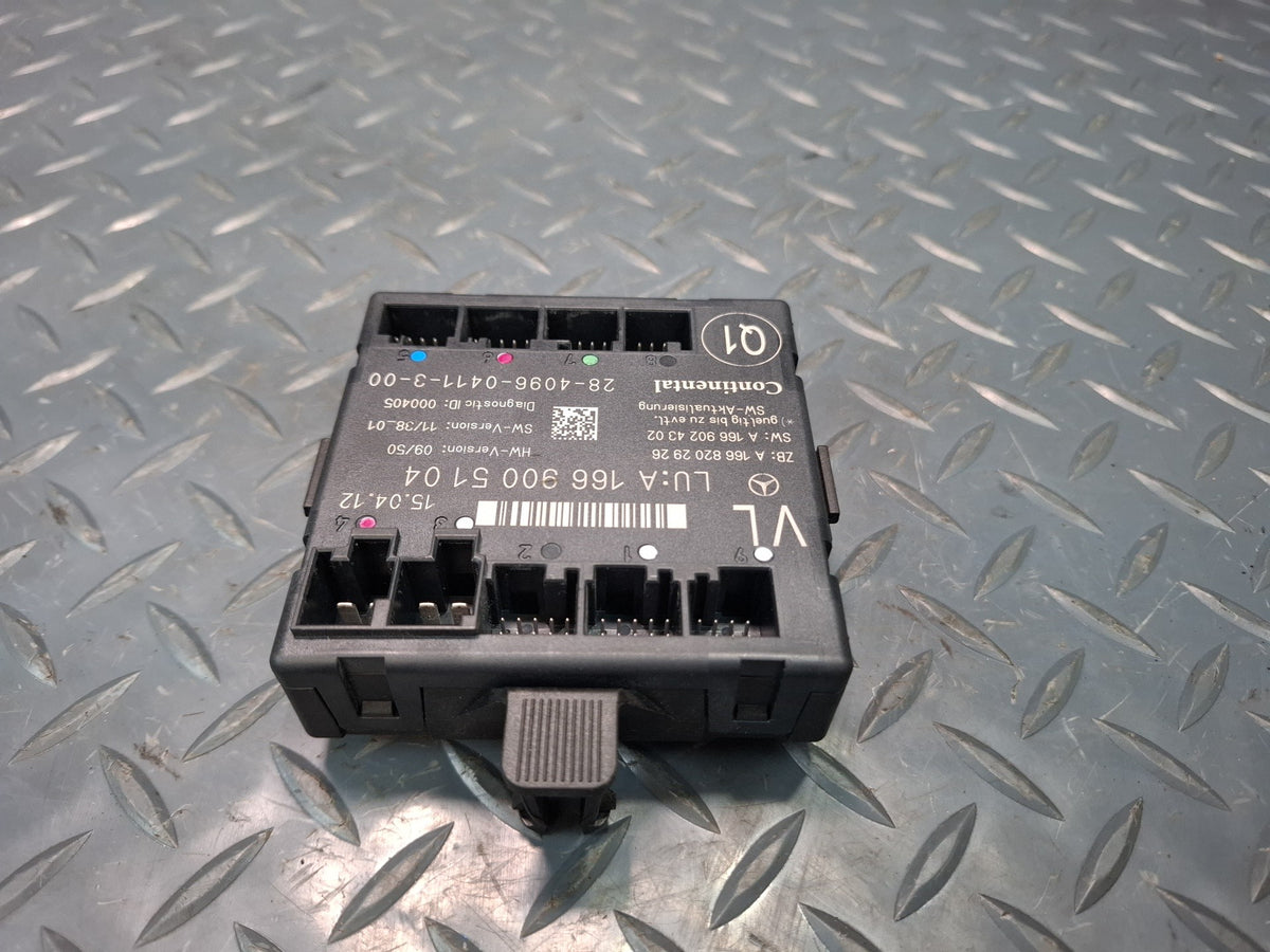 2012-2015 Mercedes W166 Ml-class Front Left Driver Side Door Control Module