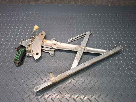 86-92 Toyota Supra MA71 Right Door Window Regulator w Motor OEM