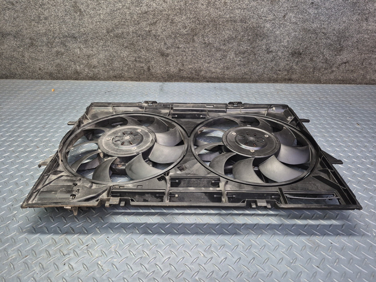 13-15 Audi RS5 8F7 4.2L V8 Engine Radiator Cooling Fan Motor Shroud 87K OEM