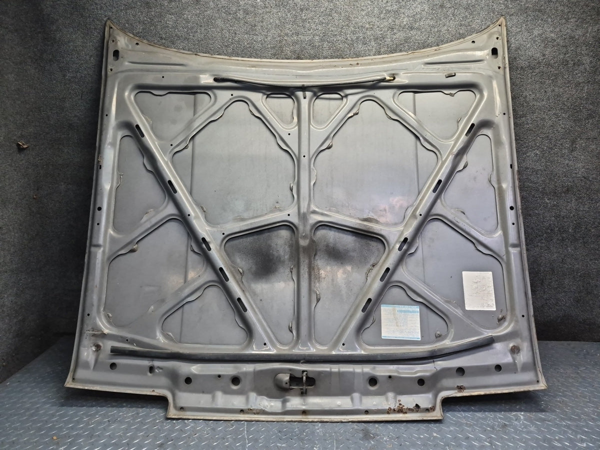 82-83 Toyota Celica RA65 Front Hood Bonnet Shell Cover Panel Silver OEM