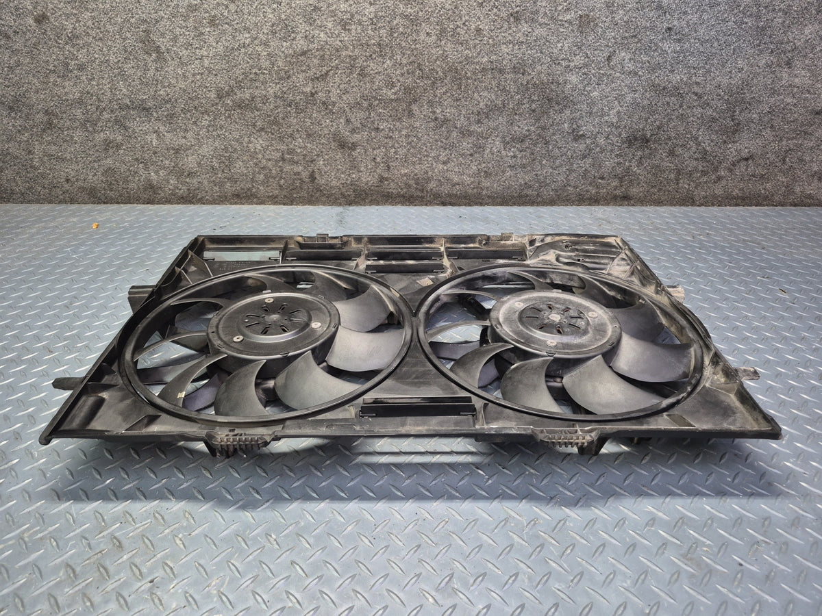 13-15 Audi RS5 8F7 4.2L V8 Engine Radiator Cooling Fan Motor Shroud 87K OEM