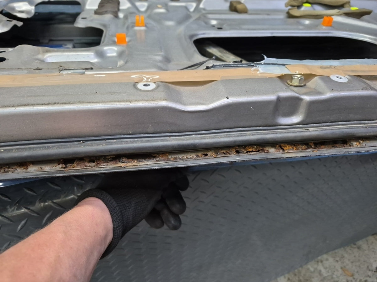 82-85 Toyota Celica RA65 Left Door Shell Panel Silver OEM