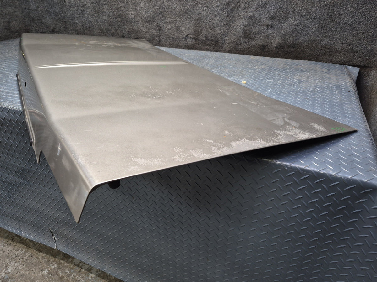 1983 Toyota Celica RA65 Convertible Rear Trunk Deck Lid Shell Panel Silver OEM