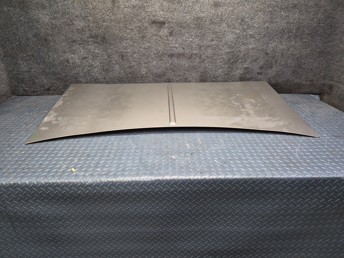 1983 Toyota Celica RA65 Convertible Rear Trunk Deck Lid Shell Panel Silver OEM