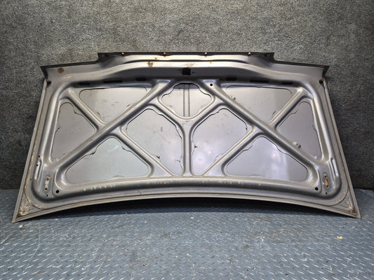 1983 Toyota Celica RA65 Convertible Rear Trunk Deck Lid Shell Panel Silver OEM
