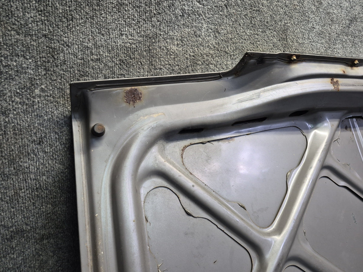 1983 Toyota Celica RA65 Convertible Rear Trunk Deck Lid Shell Panel Silver OEM