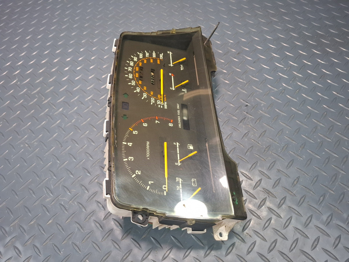82-85 Toyota Celica RA65 Instrument Cluster Gauge Speedometer OEM Damaged