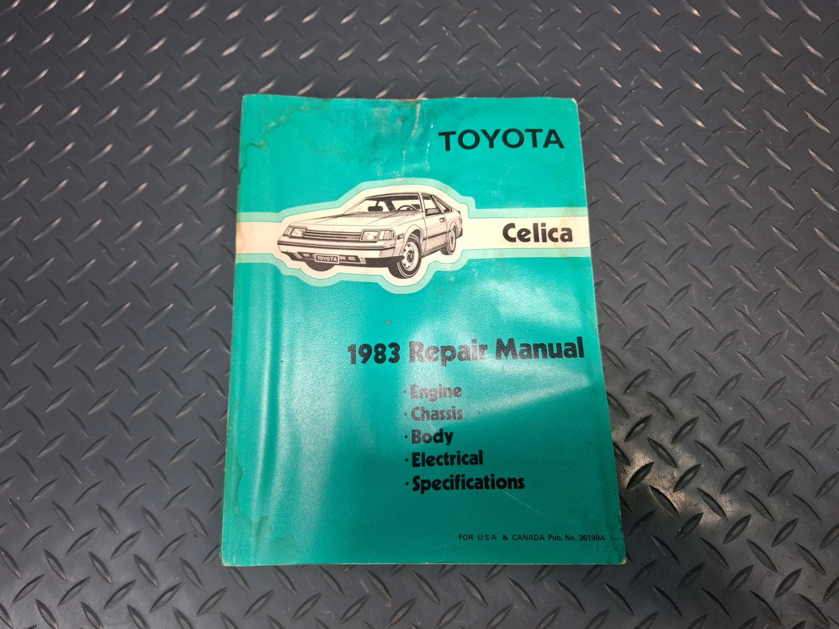 1983 Toyota Celica RA65 User Owner Operator Guide Manual Book Set w Case