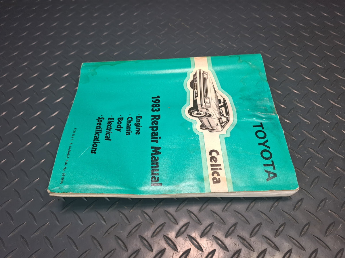 1983 Toyota Celica RA65 User Owner Operator Guide Manual Book Set w Case