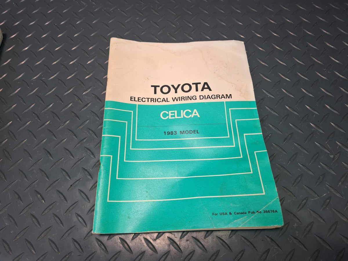 1983 Toyota Celica RA65 User Owner Operator Guide Manual Book Set w Case