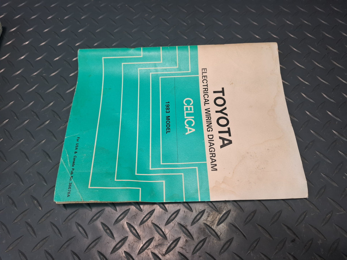 1983 Toyota Celica RA65 User Owner Operator Guide Manual Book Set w Case