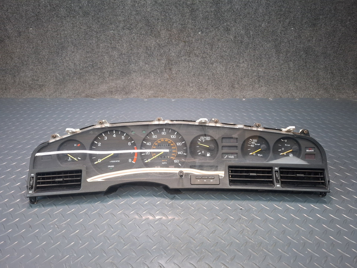 1989 Toyota Supra MK3 Turbo M/T Tems Instrument Cluster Gauge Speedometer OEM