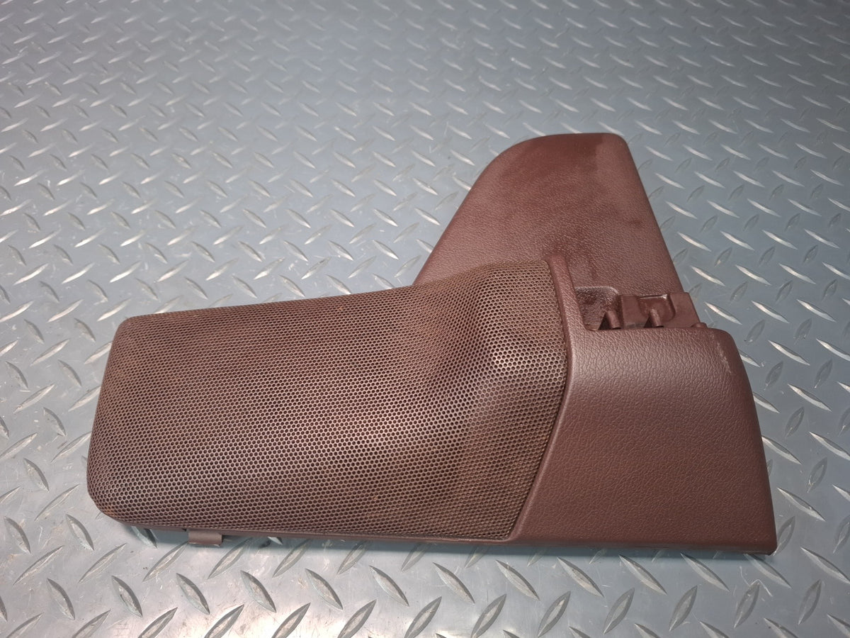 86-92 Toyota Supra MA71 Set of 2 Rear Left & Right Speaker Trim Cover Maroon OEM