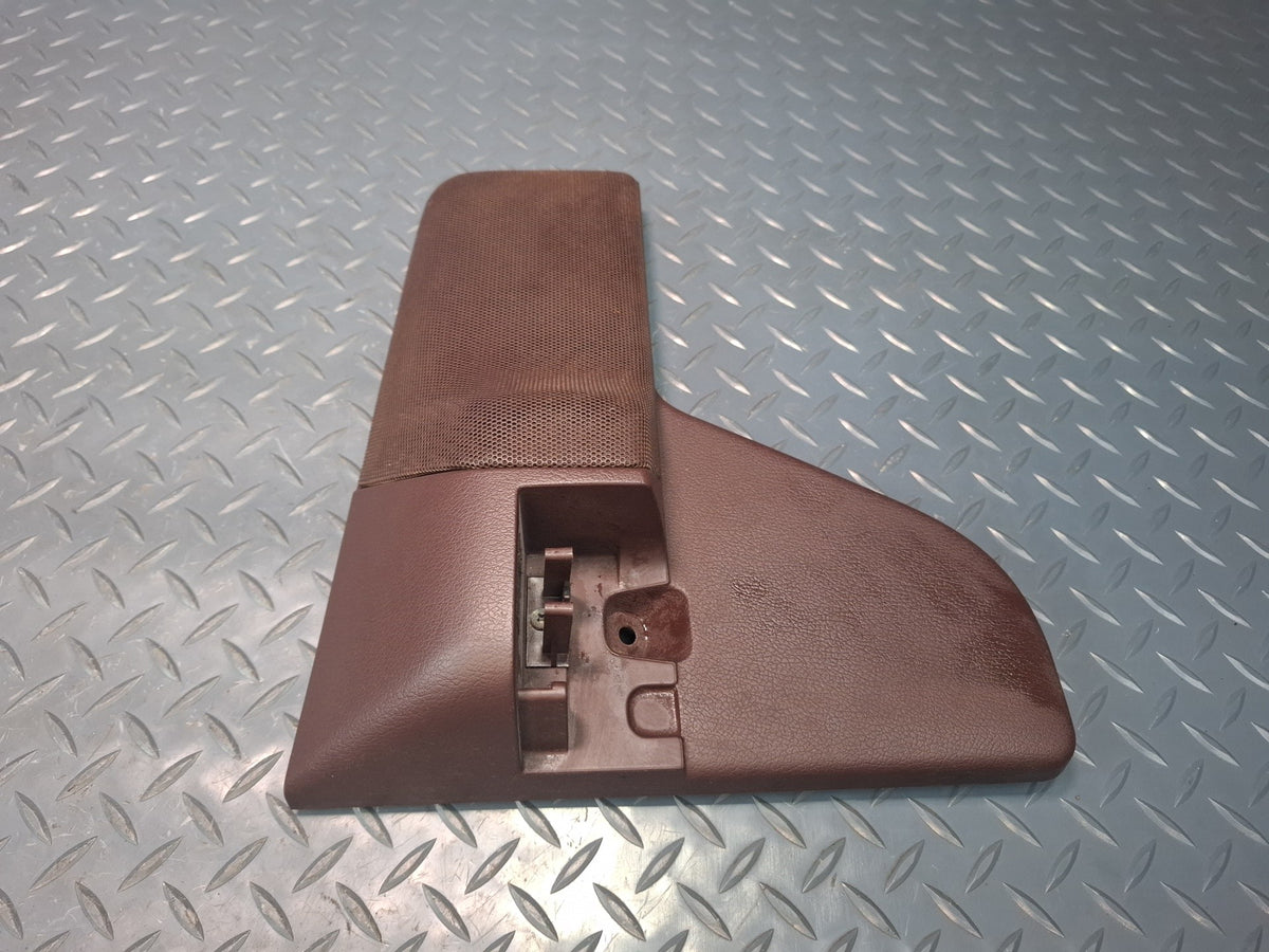 86-92 Toyota Supra MA71 Set of 2 Rear Left & Right Speaker Trim Cover Maroon OEM